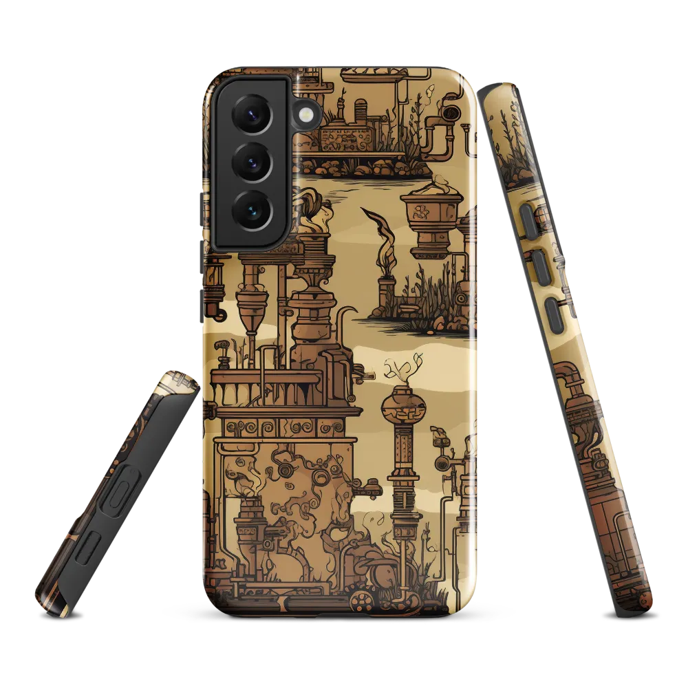 Whimsical Industrial Landscape