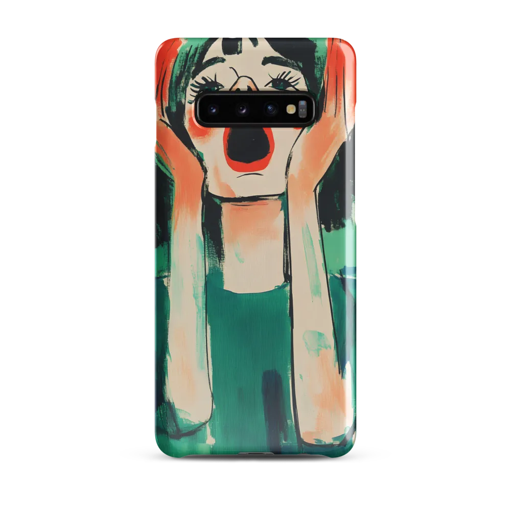 A Cry for Help | Phone Case |  S10 Plus | Snap Case | Glossy