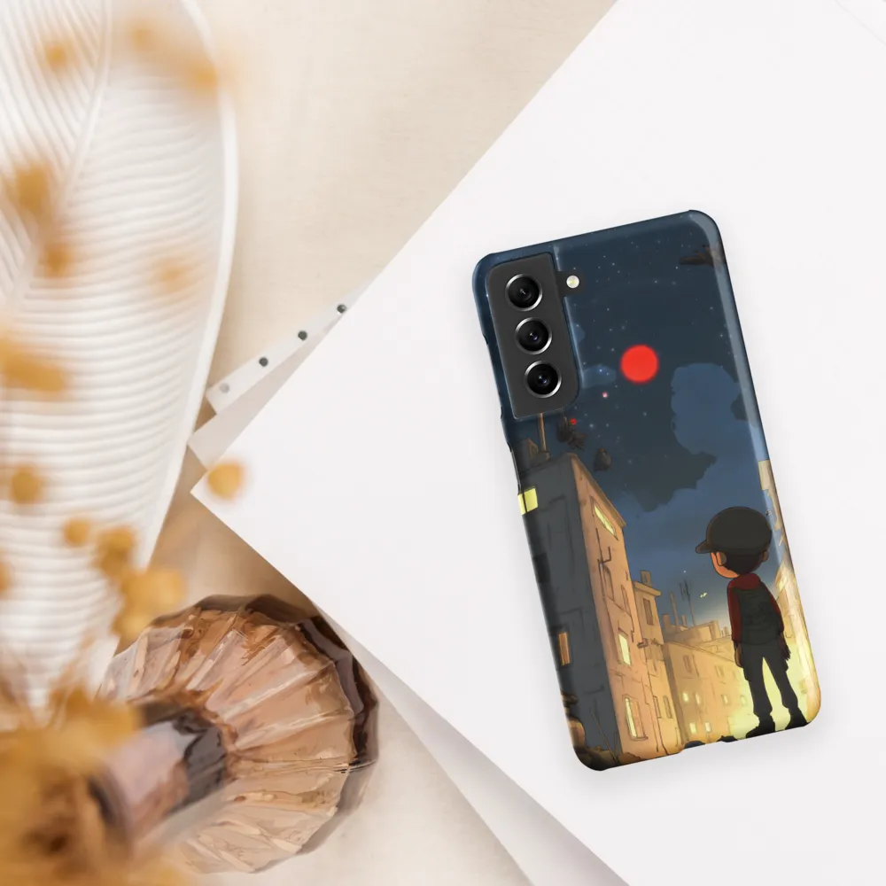 Gaze Towards Tomorrow | Phone Case |  S21 | Snap Case | Matte