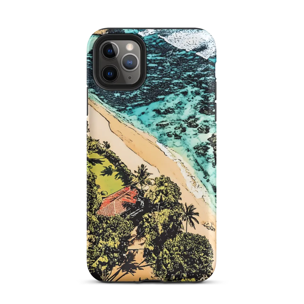 Aerial Serenity: Coastal Escape