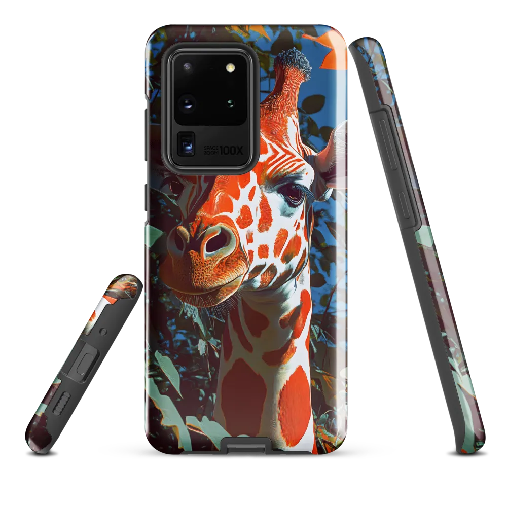 Giraffe in the Lush Canopy