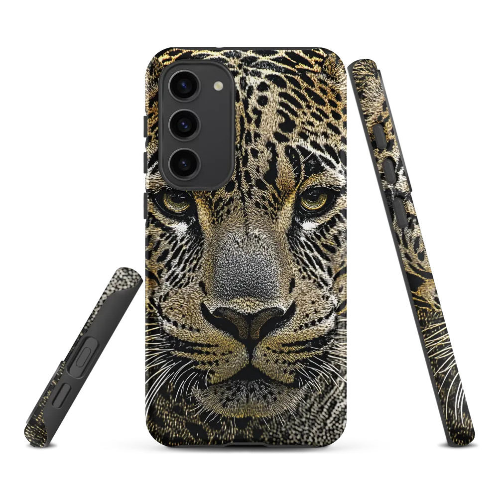 The Majestic Gaze: Portrait of a Leopard