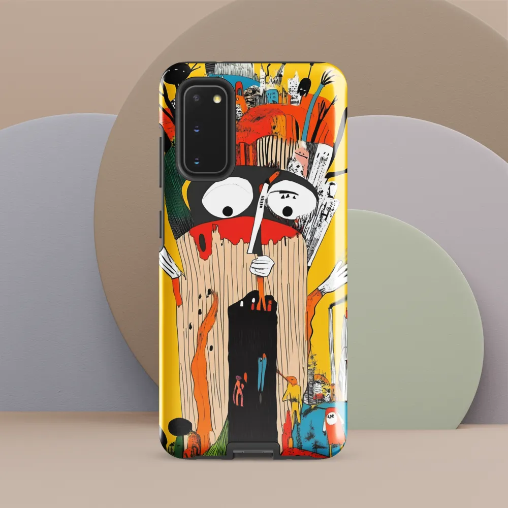 The Whimsical Tree of Imagination | Phone Case |  S20 | Tough Case | Glossy