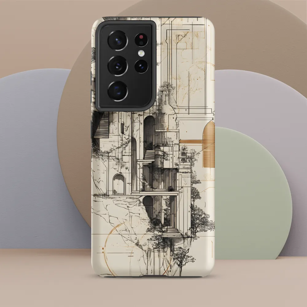 Ethereal Architectures | Phone Case |  S21 Ultra | Tough Case | Matte