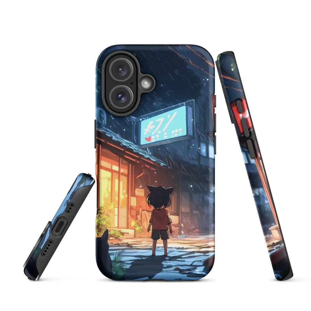 Whispers of the Rainy Night | Phone Case