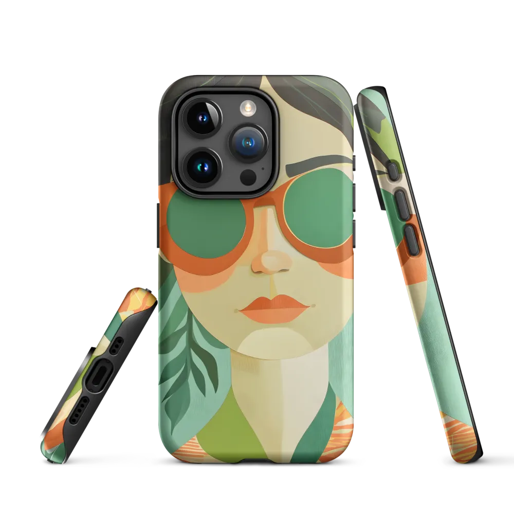 Bold Serenity: A Modern Portrait
