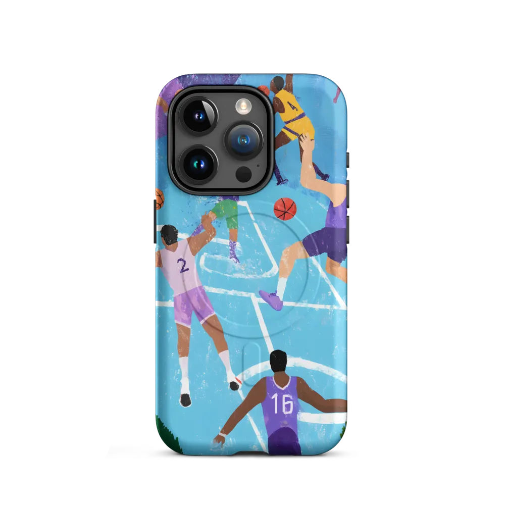 The Pulse of the Game | Phone Case |  15 Pro | MagSafe® Tough Case | Matte