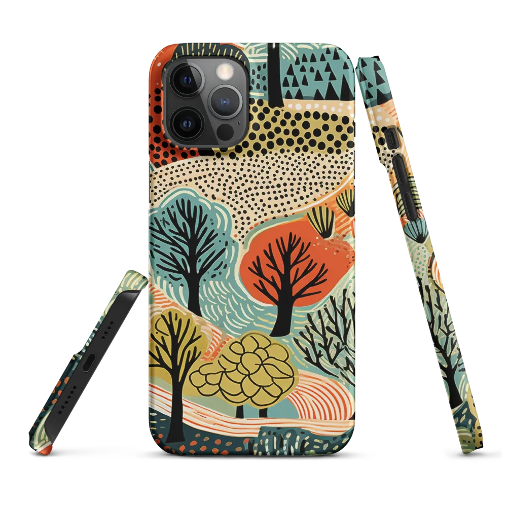 Whimsical Forest Patterns | Phone Case |  12 Pro Max | Snap Case | Matte