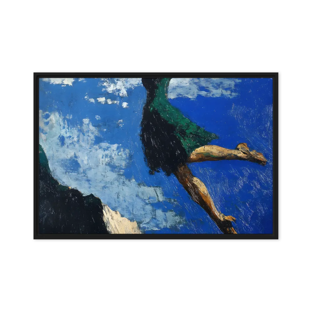 Boundless Ascent | Canvas with Black Frame | 20″×30″
