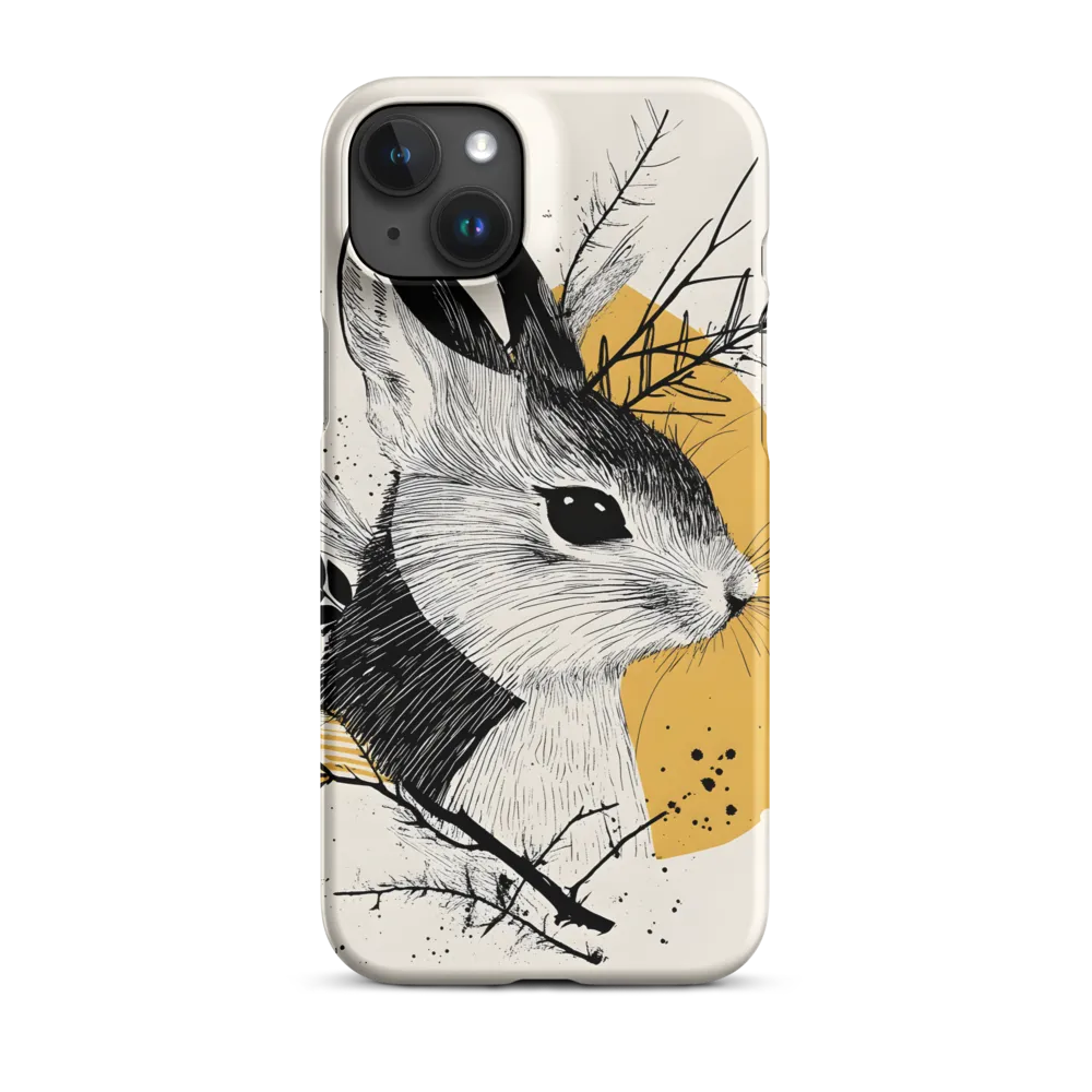 Ethereal Rabbit: A Study in Line Art