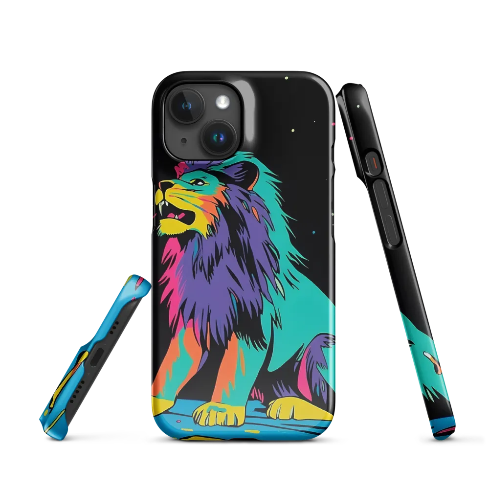 Roaring Colors: The Neon Lion