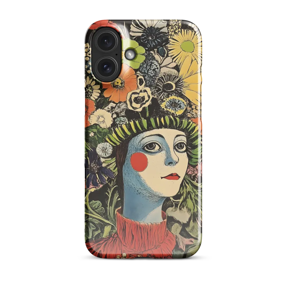 Floral Whimsy: A Portrait of Nature's Embrace