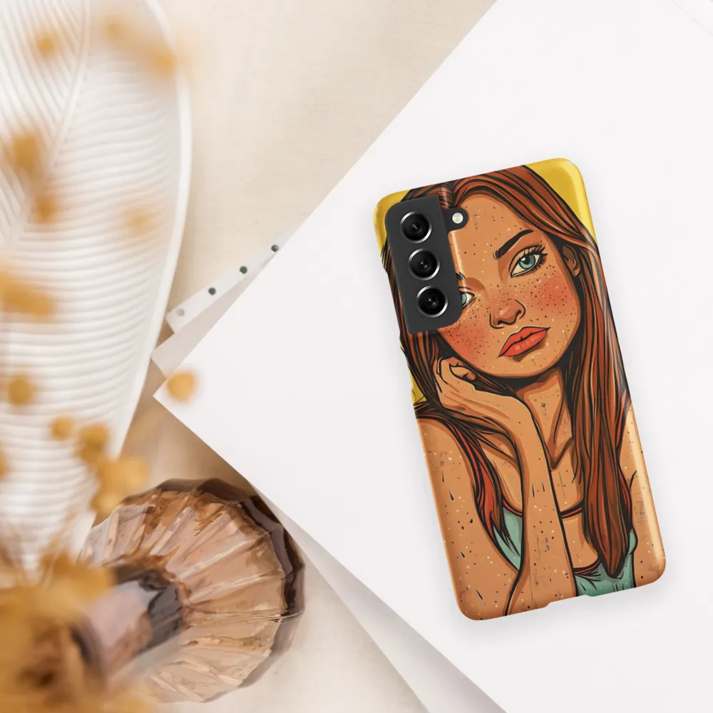 Panel Portrait: Sunlit Freckles