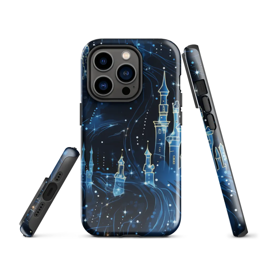 Dreamy Castles in a Starry Sky