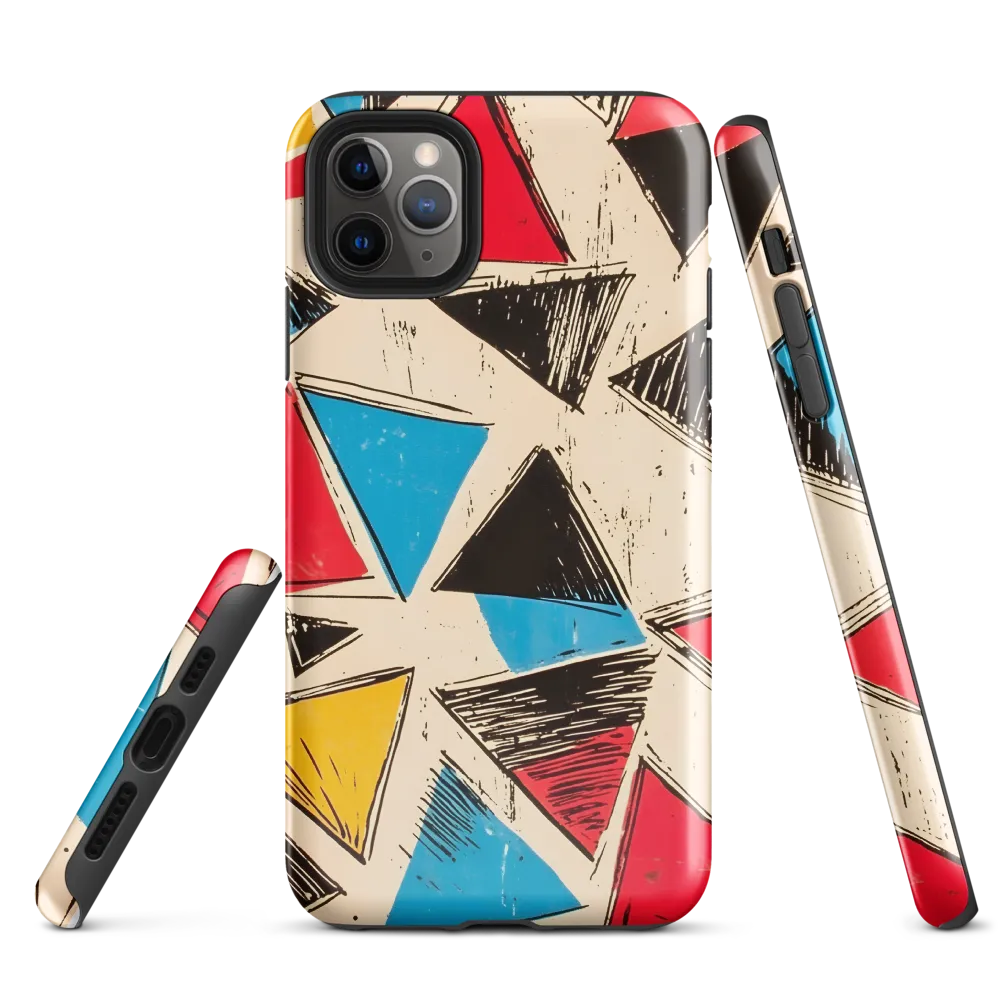 Vibrant Geometry | Phone Case |  11 Pro Max | Tough Case | Glossy