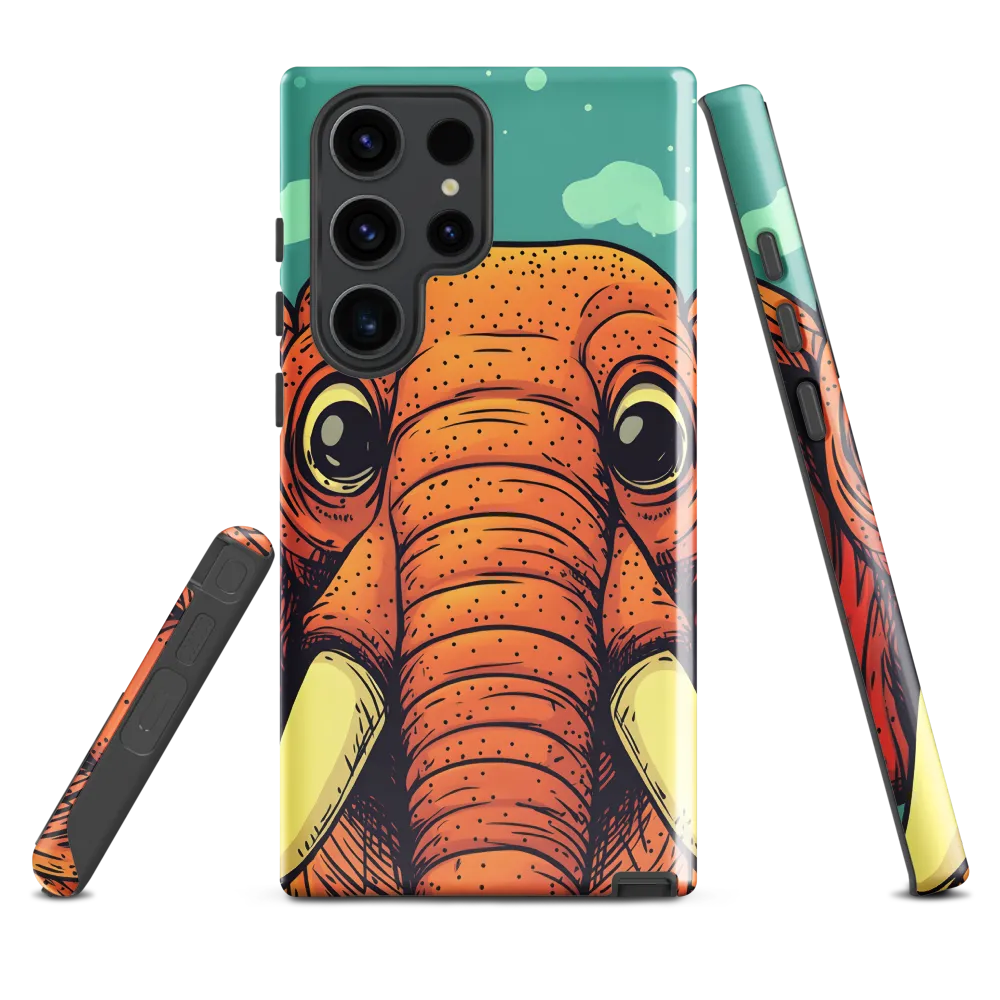 Whimsical Majesty: The Playful Elephant