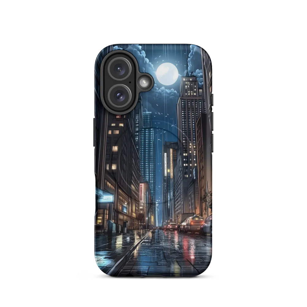 Moonlit Urban Serenity