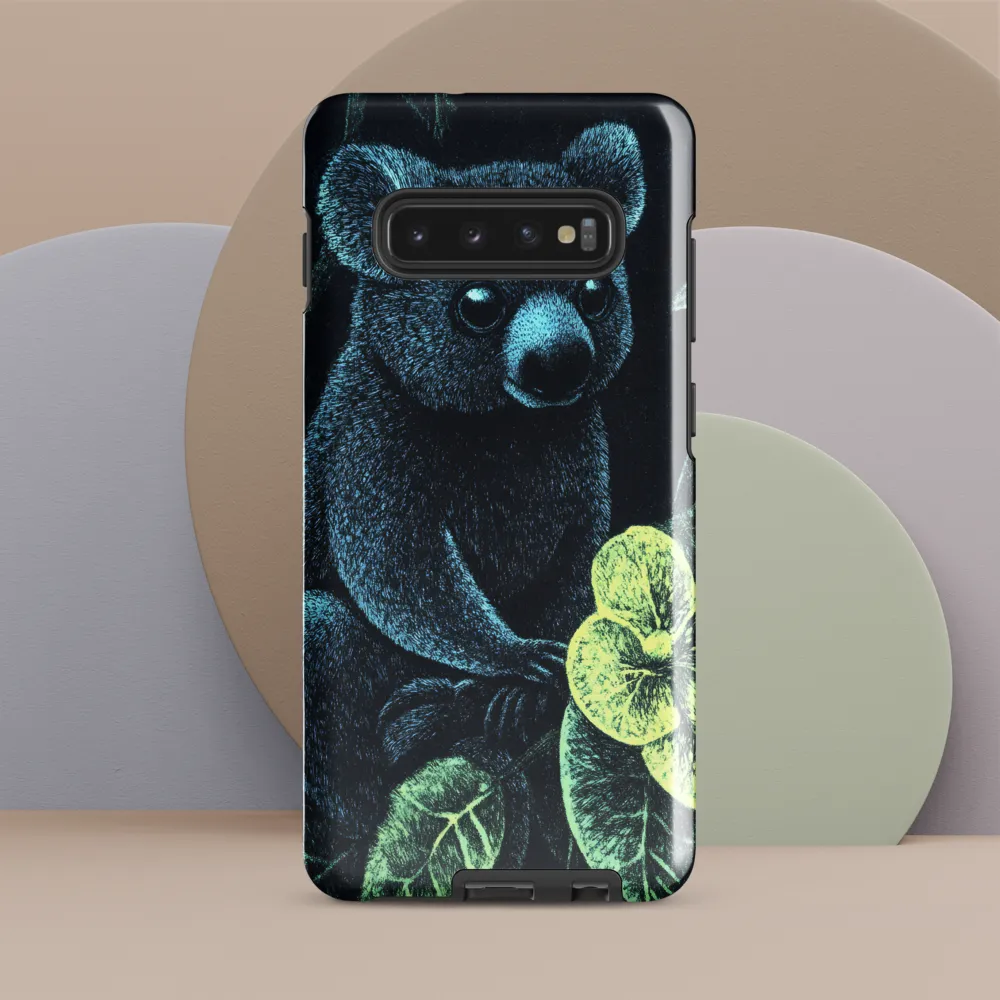 Whispers of Nature: The Enigmatic Koala | Phone Case |  S10 Plus | Tough Case | Glossy