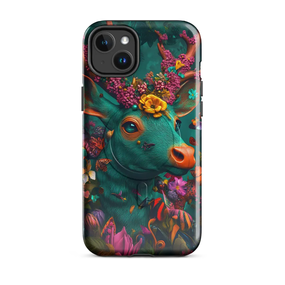 Whimsical Blossoms of the Enchanted Forest | Phone Case |  14 Plus | MagSafe® Tough Case | Glossy