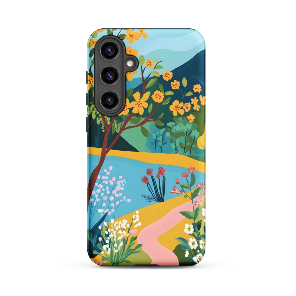 Blossoms by the Tranquil Waters