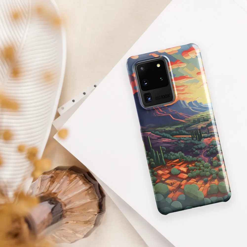 Desert Serenity at Dusk | Phone Case |  S20 Ultra | Snap Case | Glossy