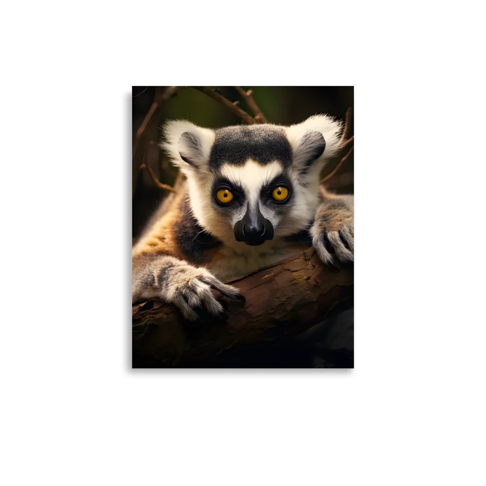 The Watchful Lemur | Poster | 11″×14″