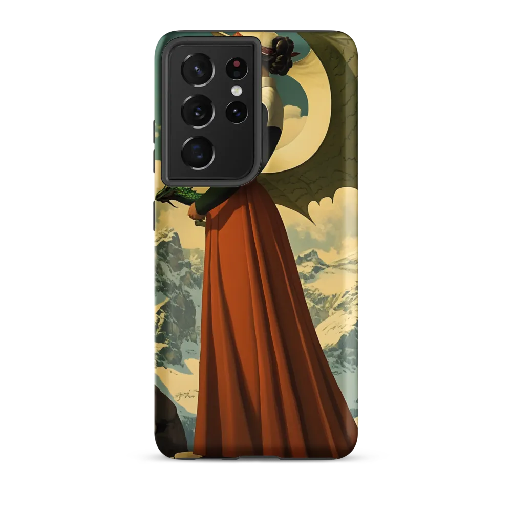 Mystic Harmony: The Dragon Keeper | Phone Case |  S21 Ultra | Tough Case | Matte
