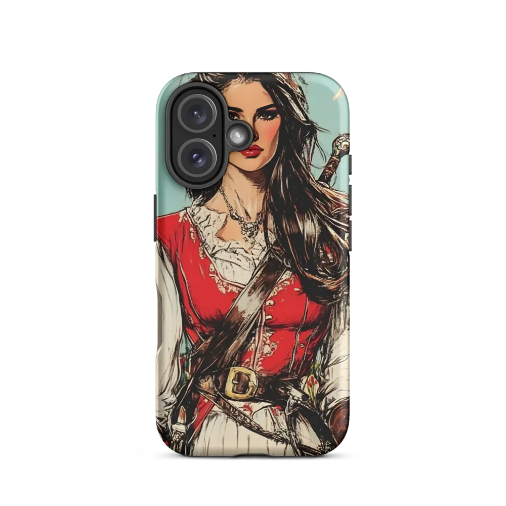 Fearless Pirate Queen | Phone Case |  16 | Tough Case | Matte