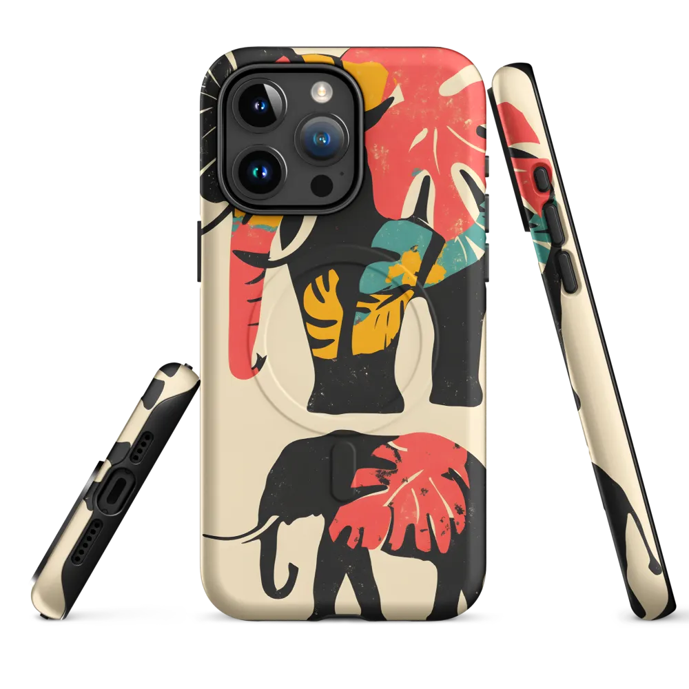 Tropical Elegance: The Elephant's Dance