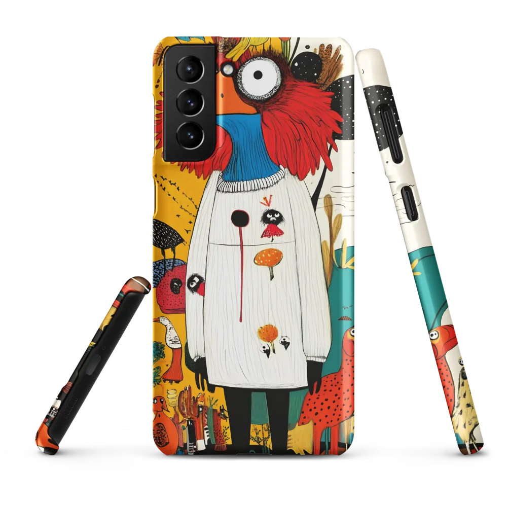 Whimsical Bird's Embrace