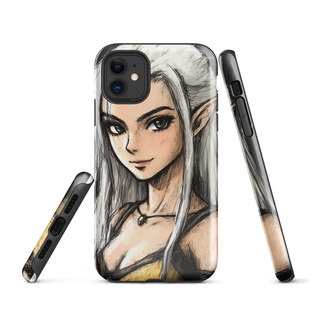 Ethereal Elegance: The Elf's Portrait