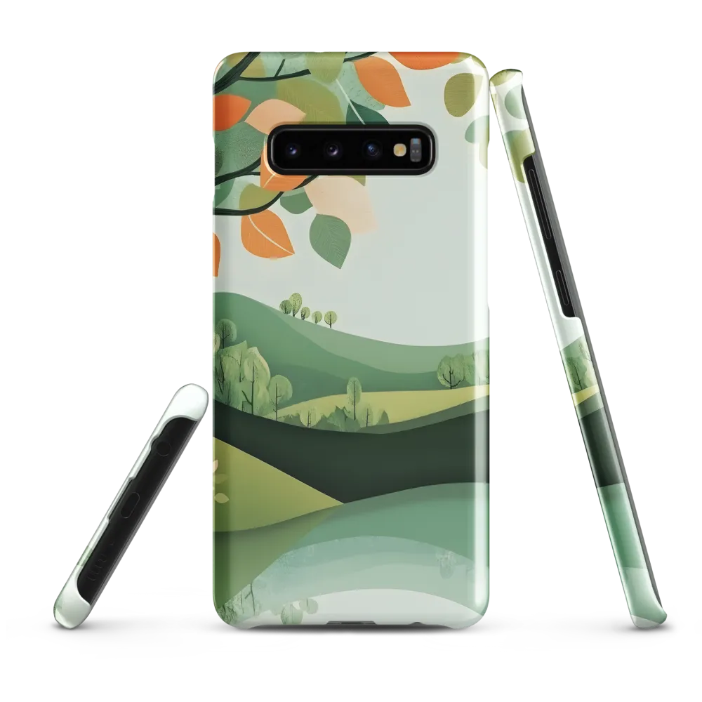 Autumn's Reflection | Phone Case |  S10 Plus | Snap Case | Glossy