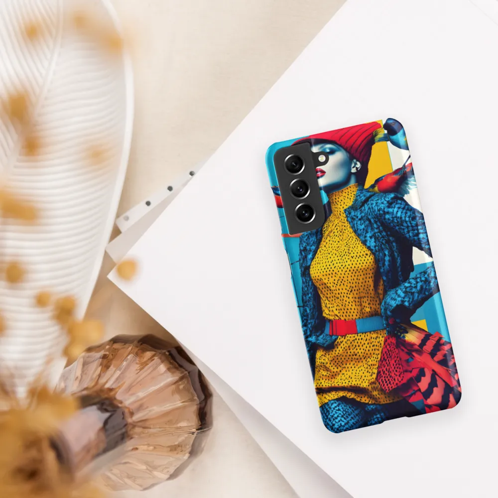 Vibrant Fusion of Nature and Fashion