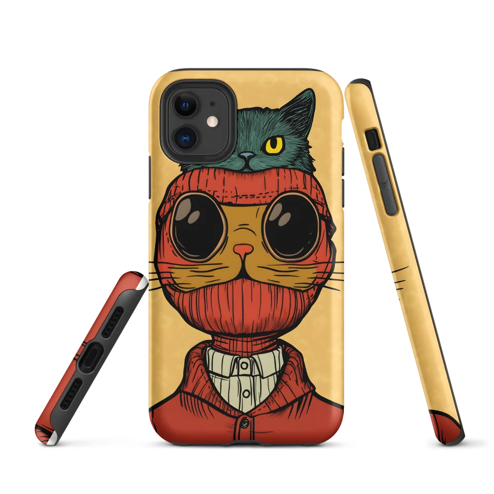 Whimsical Fusion: Cat and Human