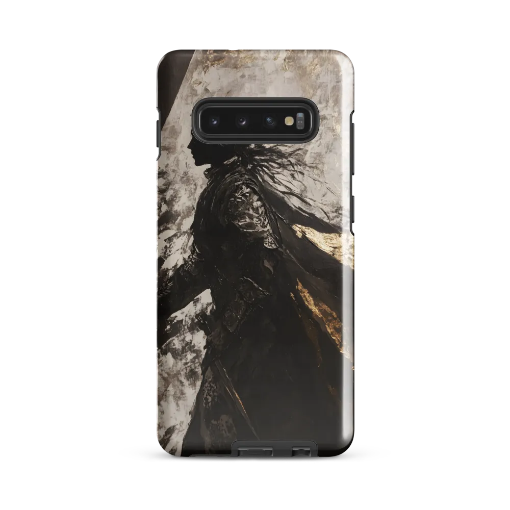 The Silhouette of Valor | Phone Case |  S10 Plus | Tough Case | Glossy