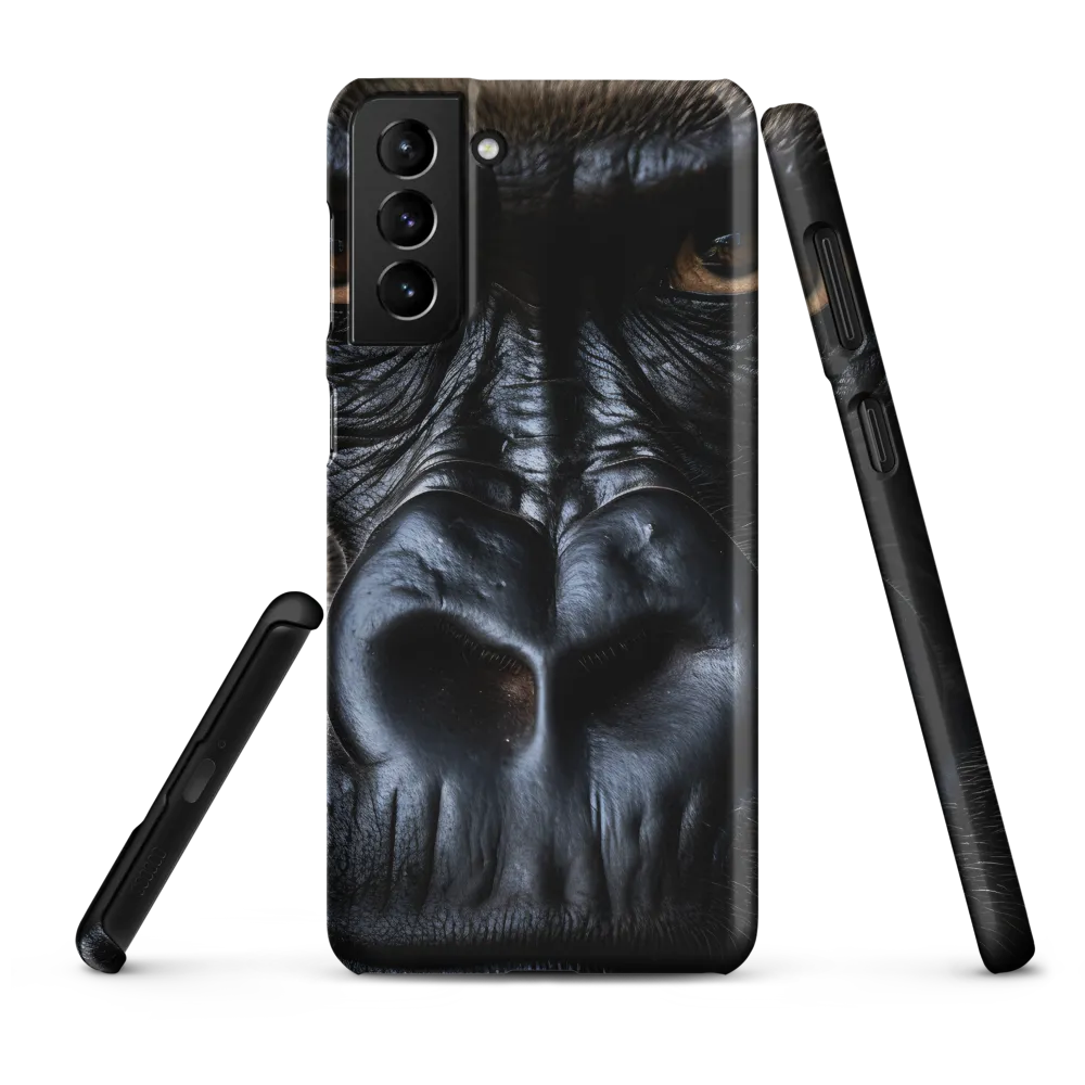 Gaze of the Wild: A Gorilla's Portrait