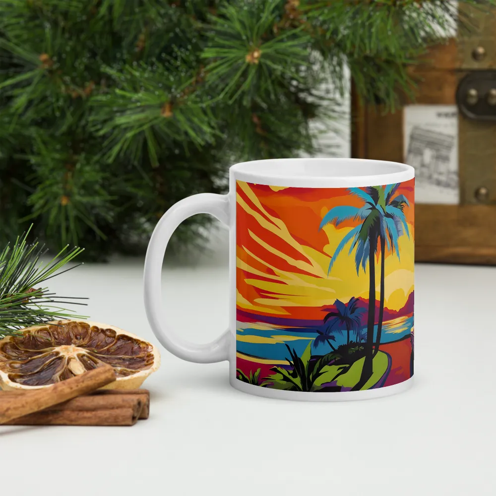 Sunset Drive | Mugs | Multiple Sizes & Colors