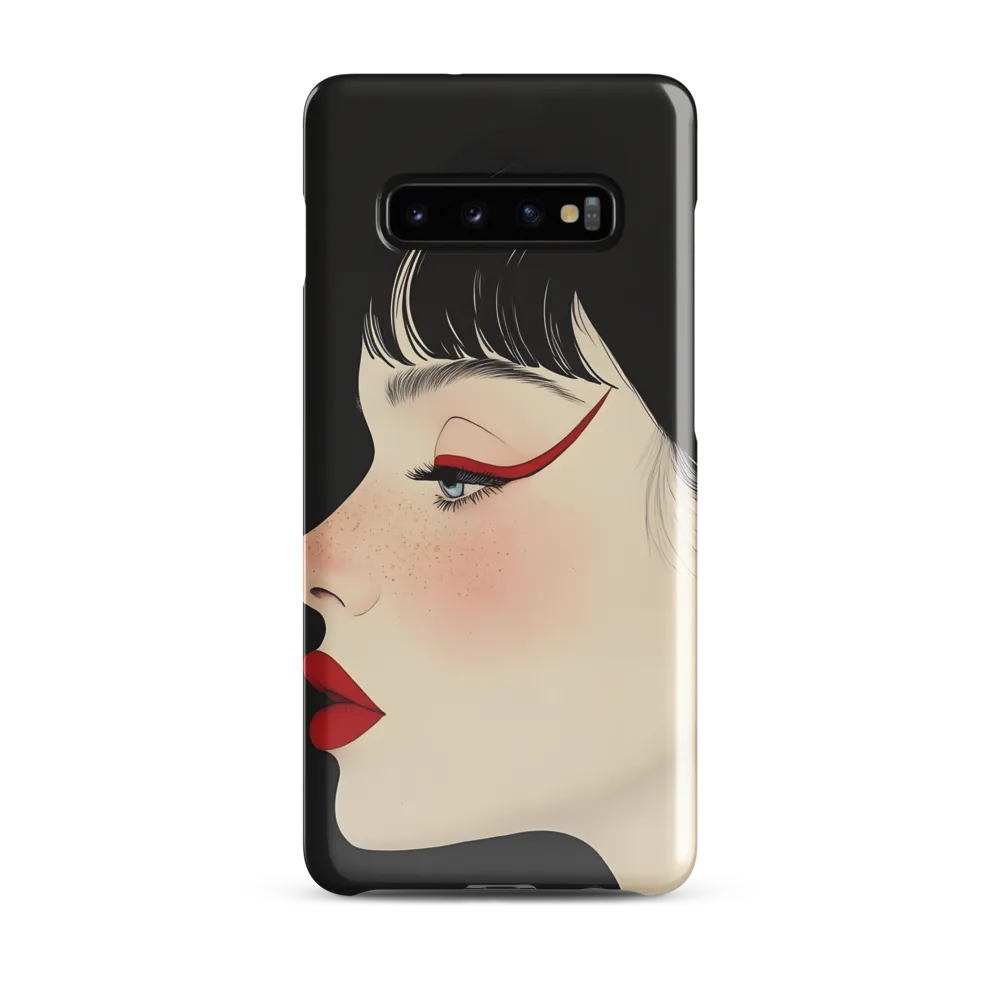 Elegance in Profile | Phone Case |  S10 Plus | Snap Case | Glossy