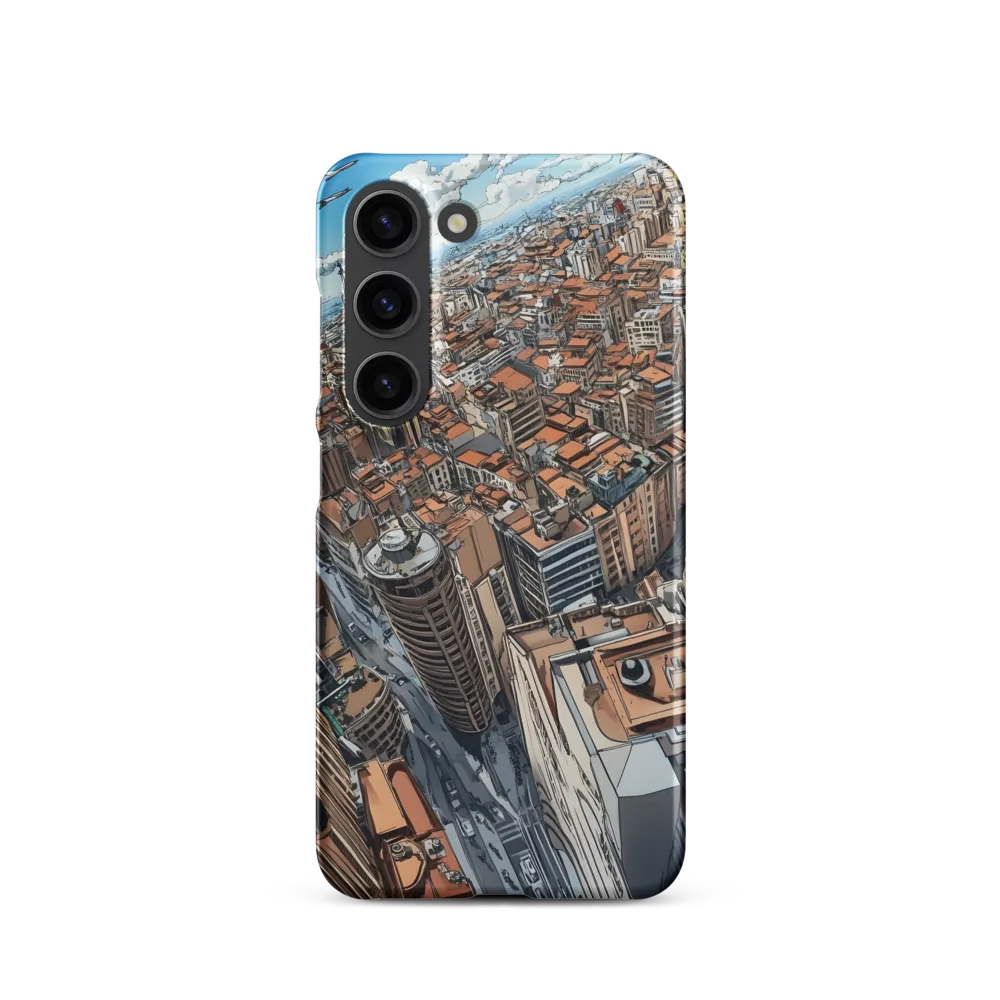 Aerial Symphony of Urban Life