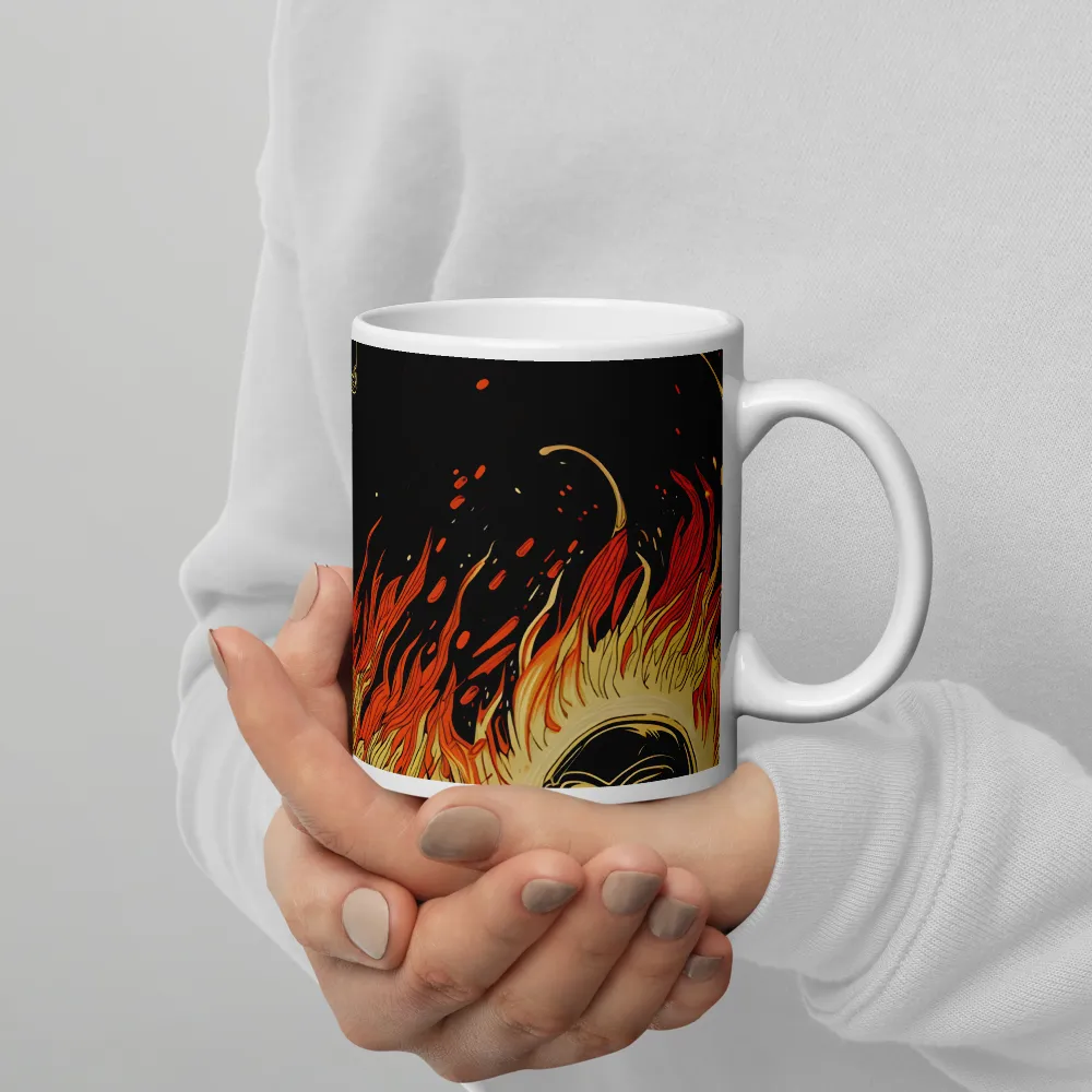 A Blaze of Glory: The Game in Motion | Mugs | Multiple Sizes & Colors