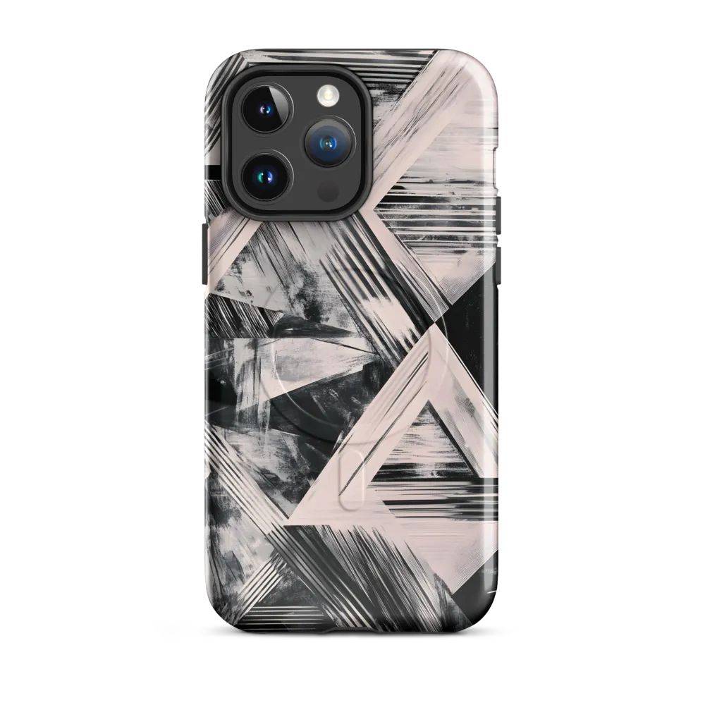 Geometric Harmony | Phone Case |  14 Pro Max | MagSafe® Tough Case | Glossy