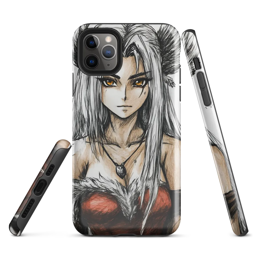 Mystical Guardian: A Confident Presence | Phone Case |  11 Pro Max | Tough Case | Glossy