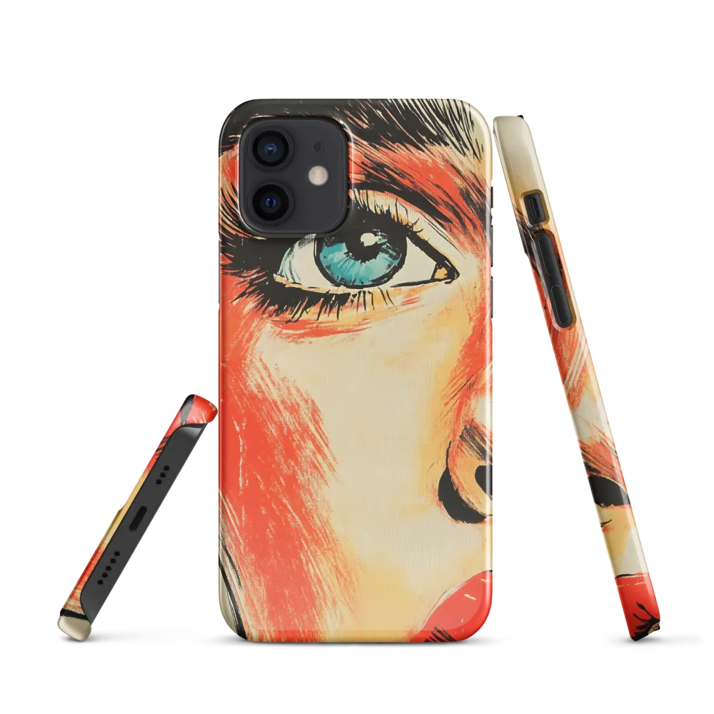 Intense Gaze: A Pop Art Portrait