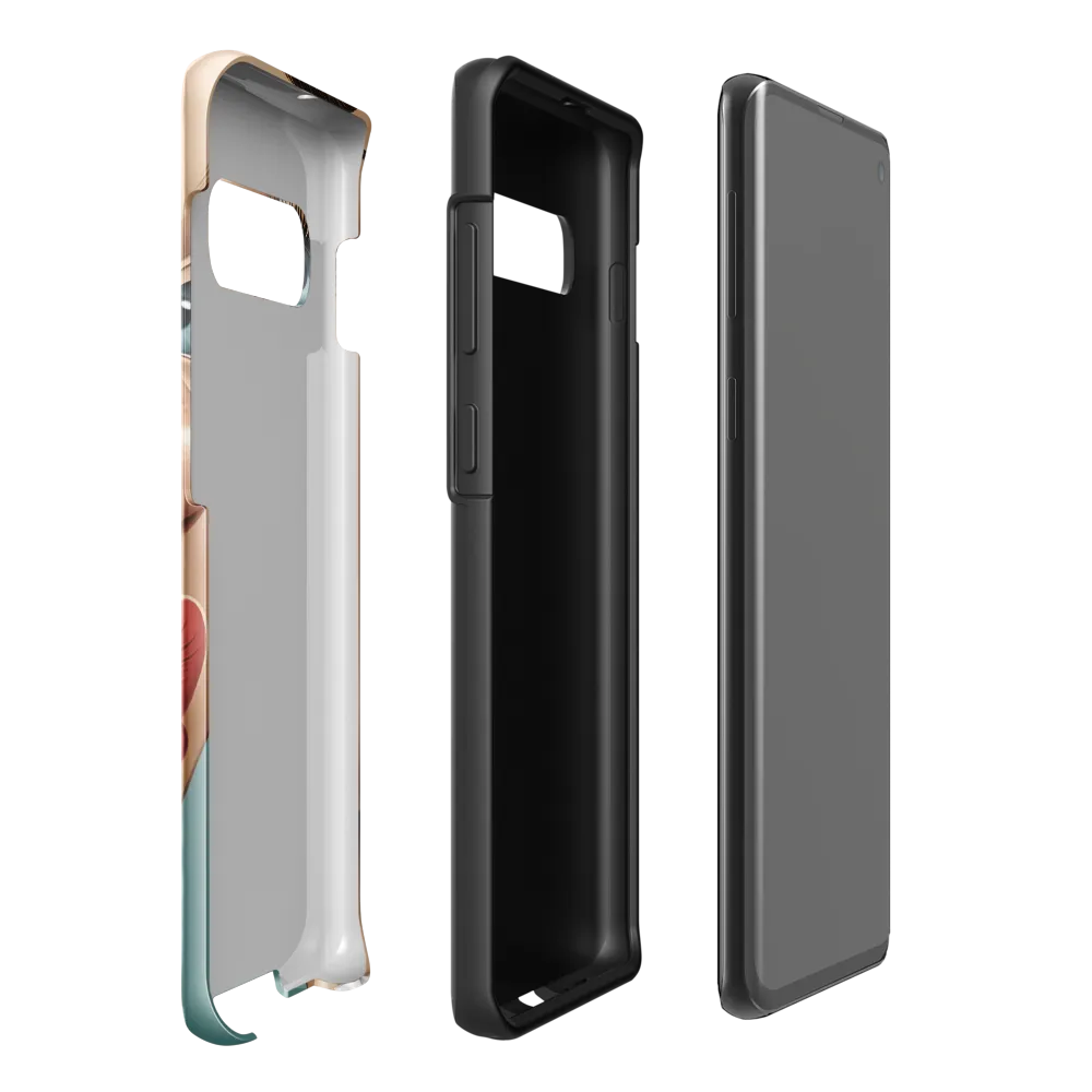 Intriguing Elegance | Phone Case |  S10 Plus | Tough Case | Glossy