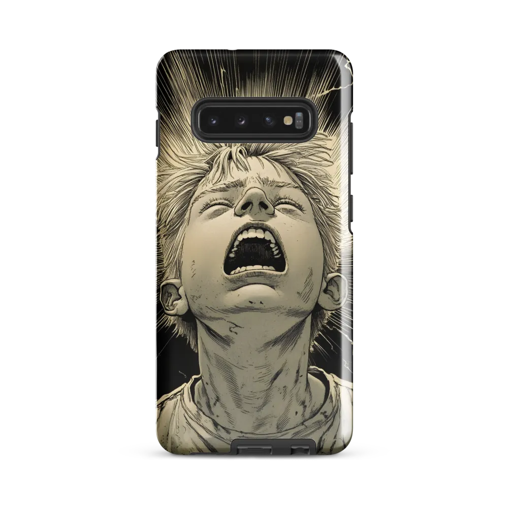 Echoes of Anguish | Phone Case |  S10 Plus | Tough Case | Glossy