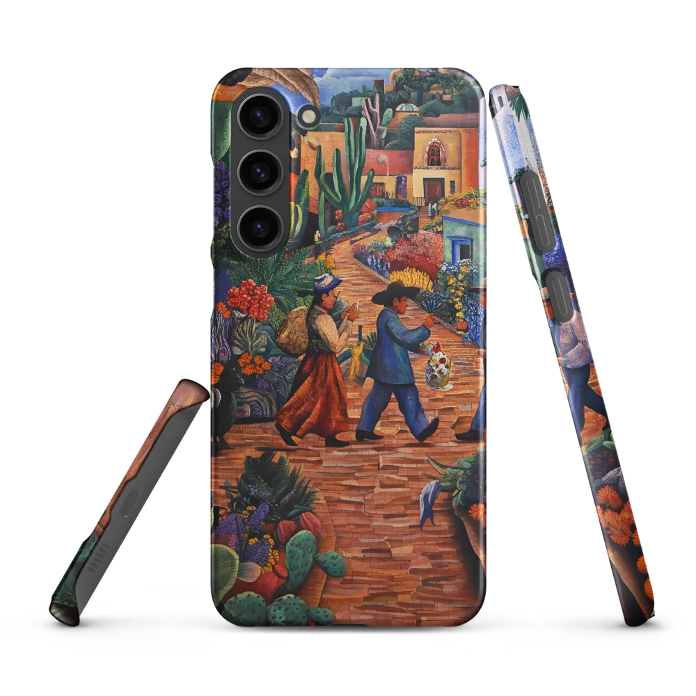 A Mosaic Journey Through Colorful Landscapes