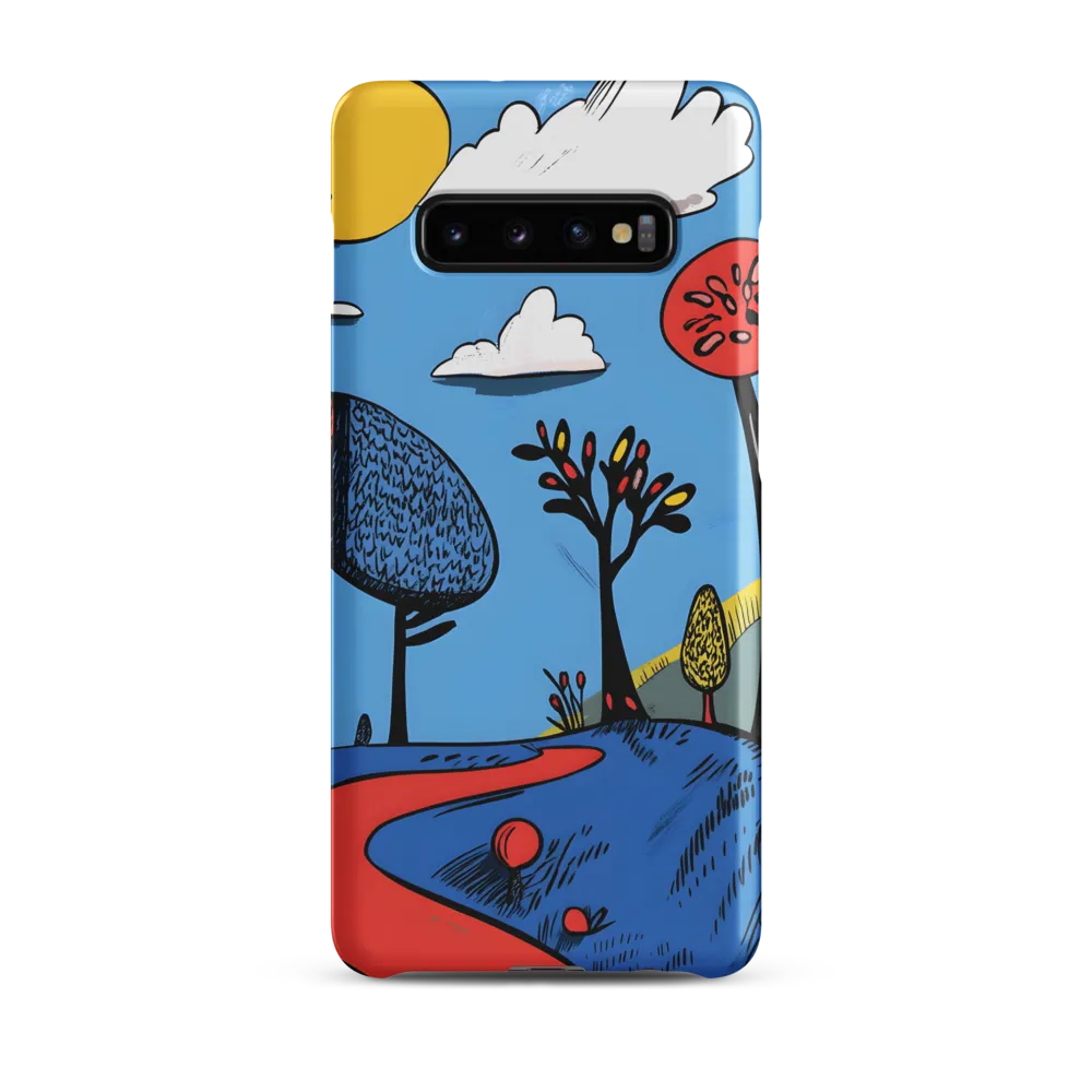 A Playful Journey Through Whimsical Woods | Phone Case |  S10 Plus | Snap Case | Matte