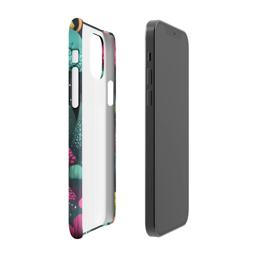 Whimsical Journey through Colorful Lands | Phone Case |  12 Pro | Snap Case | Matte