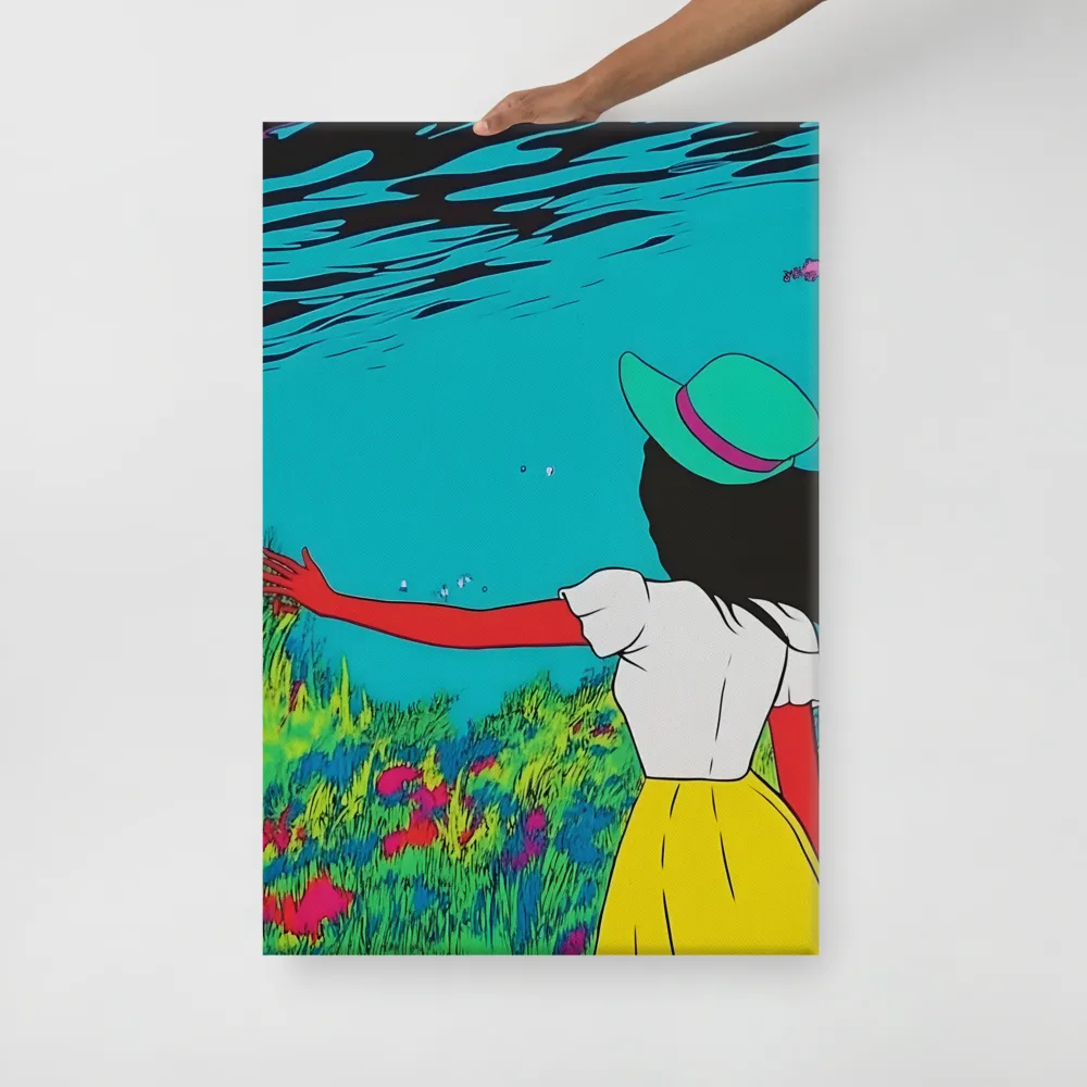 Whimsical Encounter | Canvas | 24″×36″