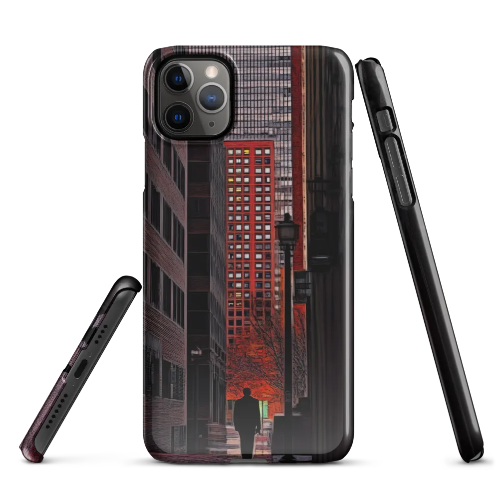 Solitude in the City | Phone Case |  11 Pro Max | Snap Case | Glossy